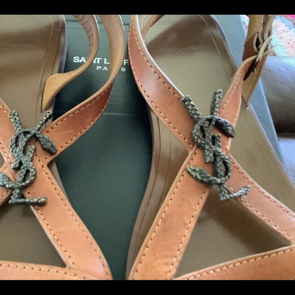 Yves Saint Laurent Nu Pieds Sandals - Picture 2 of 7